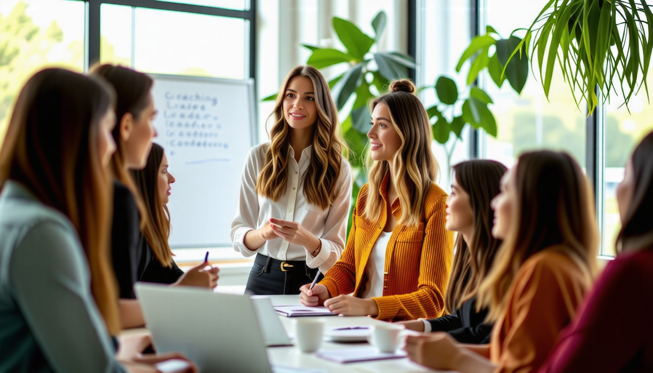 découvrez notre programme de coaching dédié aux femmes leaders, conçu pour renforcer vos compétences et votre confiance en vous. transformez votre potentiel en succès et inspirez les autres à travers un leadership authentique et puissant.