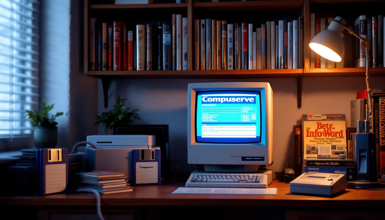 découvrez l'histoire fascinante de compuserve, l'une des premières plateformes en ligne qui a révolutionné l'accès à internet. plongez dans ses débuts, son évolution et son impact durable sur le paysage numérique moderne.