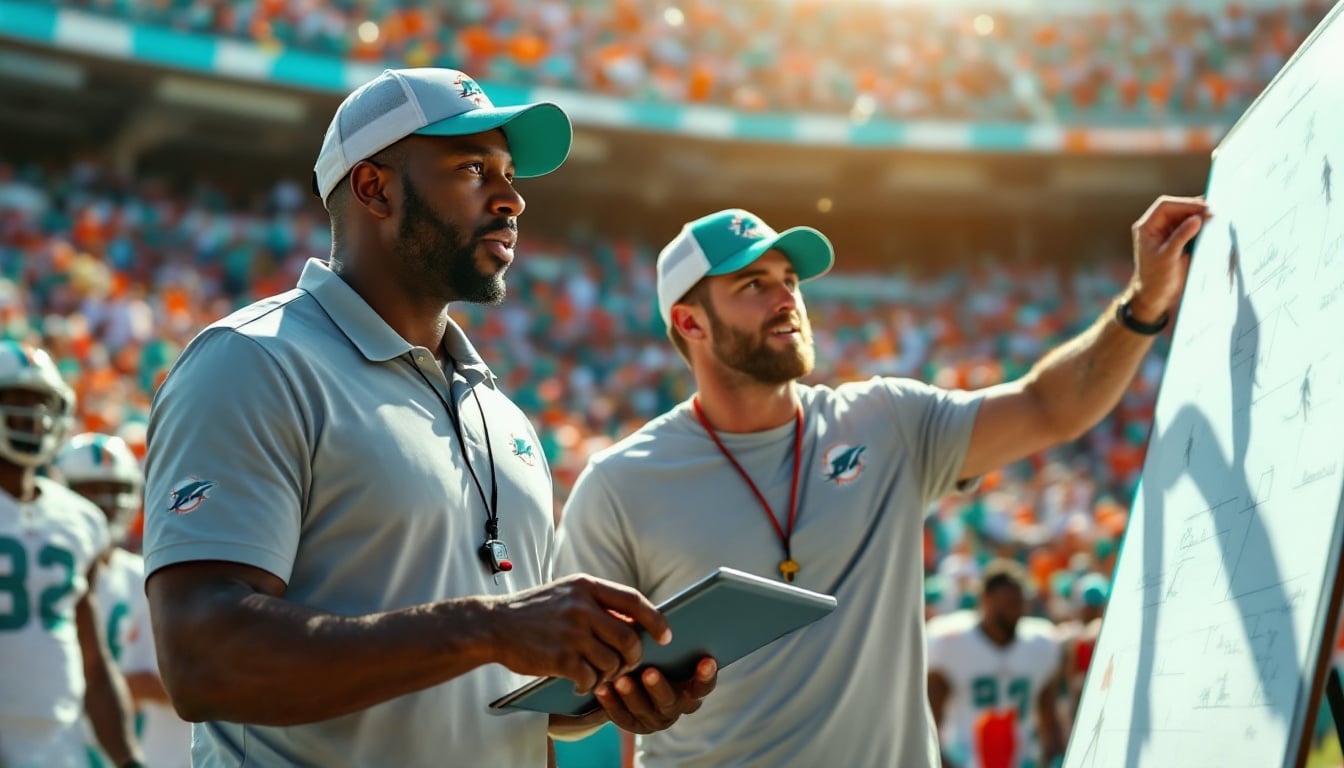 découvrez les dernières nouvelles sur le coaching et les équipes dirigeantes des miami dolphins. plongez dans l'impact significatif d'anthony weaver et darren rizzi, et comment leur expertise façonne l'avenir de l'équipe.