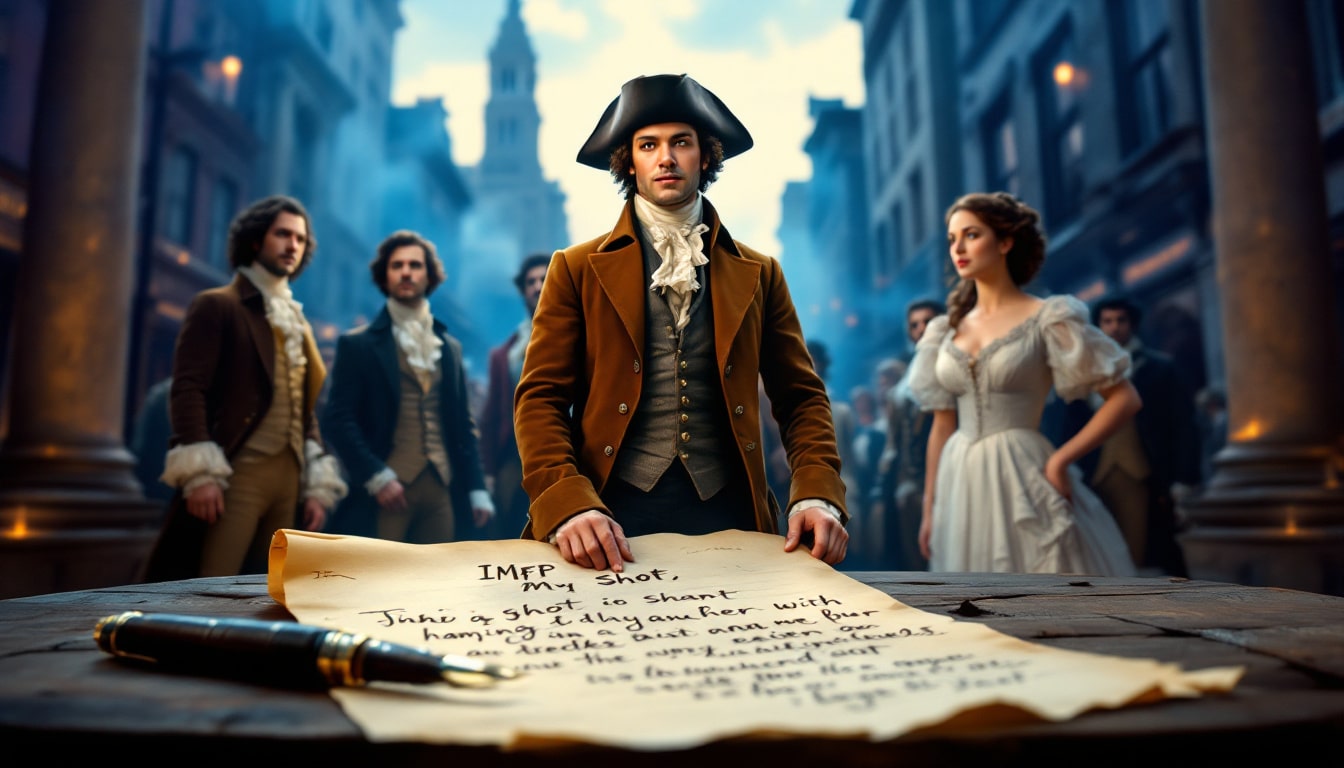 scopri come le parole emblematiche del musical hamilton risuonano con la tua personalità unica. immergiti in un universo musicale dove ogni parola sembra essere stata progettata per te, rivelando emozioni e riflessioni personali.