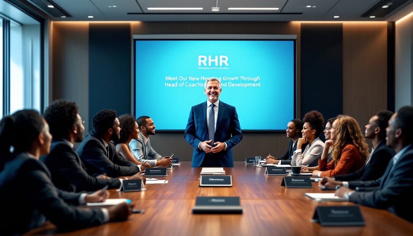 découvrez comment rhr international renforce son engagement envers l'excellence en nommant un nouveau responsable du coaching et du développement. un tournant stratégique pour accompagner la croissance et l'épanouissement professionnel au sein de l'entreprise.