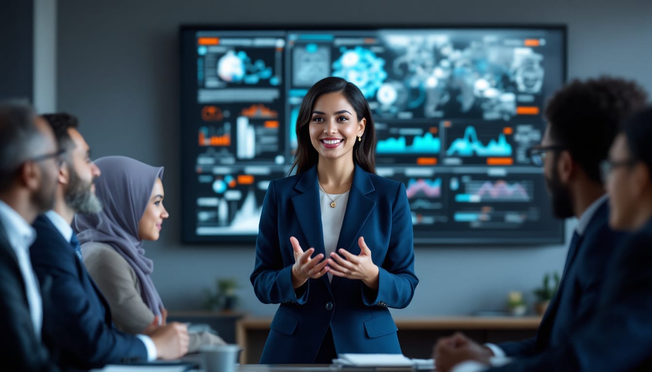 découvrez ammarah sulaiman, une experte en technologie biomédicale et coach en leadership. plongez dans son parcours inspirant et ses conseils précieux pour allier innovation technologique et développement personnel.