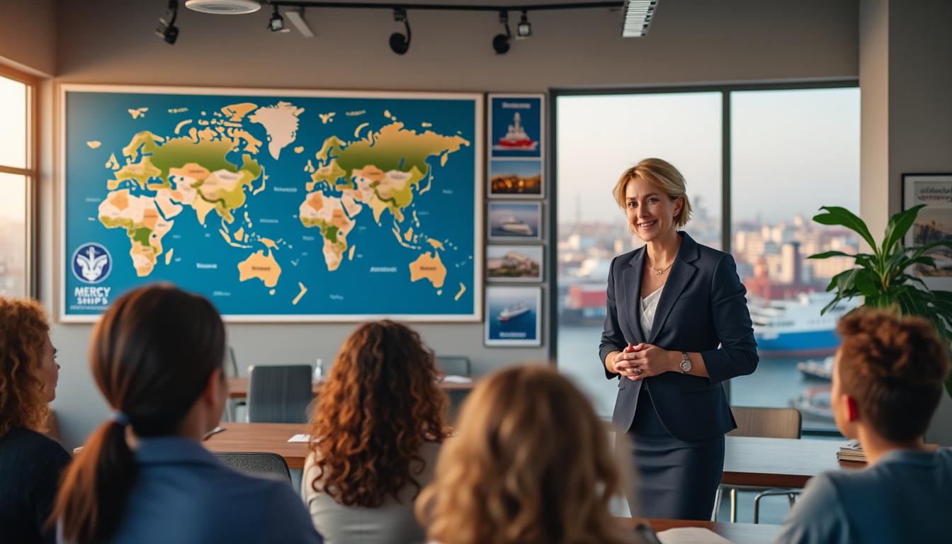 découvrez comment shelley pigott, la nouvelle directrice exécutive de mercy ships uk, apporte sa vision et son leadership pour renforcer l'impact de l'organisation humanitaire et améliorer les soins de santé dans les pays en développement.