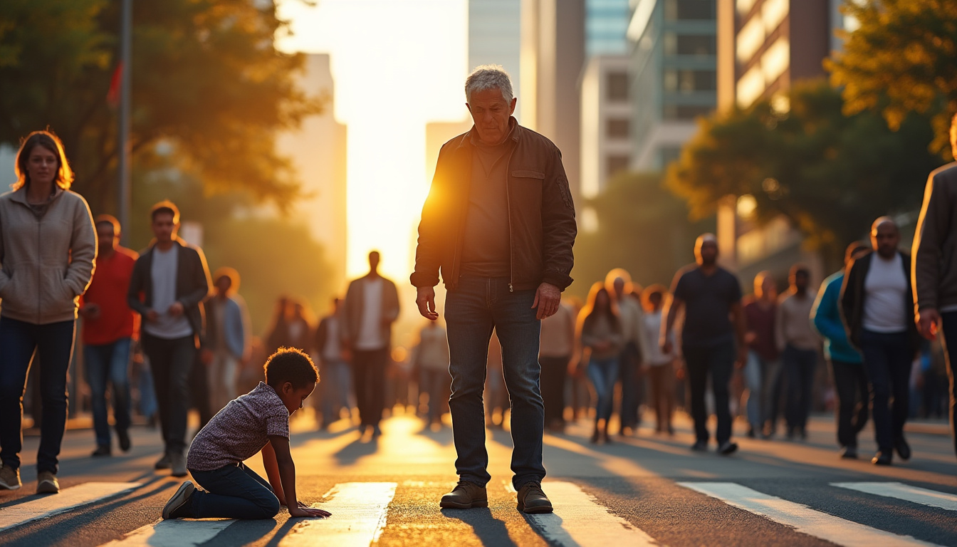 explore how moral choices and deep motivations express themselves in situations of real sacrifice, going beyond fictional dilemmas to question our own values and ethical decisions.