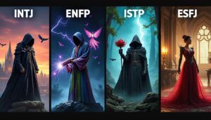 découvrez quelle ère de méchant correspond à votre type de personnalité myers-briggs® : explorez les archétypes, influences et histoires de méchants selon votre profil mbti. un guide fascinant pour mieux vous connaître !