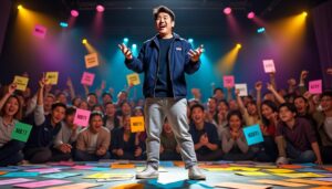 découvrez comment le comédien lee soo-geun tourne en dérision l’obsession actuelle pour le mbti dans la nouvelle bande-annonce de l’émission y, offrant humour et réflexions sur la génération moderne.